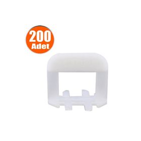 Badem10 One Star 1 mm 200 Adet Seramik Fayans Seviye Tespit Artısı