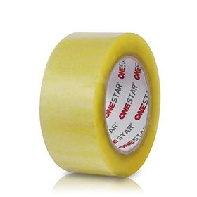 Badem10 Onestar 45 mm 100 mt Şeffaf Güçlü Yapışkanlı Kopmayan Koli Bandı