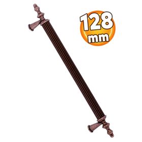 Badem10 Ovacık 128 mm Antik Bakır Metal Çekmece Dolap Kapak Kulbu