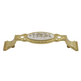 Badem10 Palmira Mobilya Mutfak Dolabı Çekmece Dolap Kapak Altın 96 Mm Metal Kulp