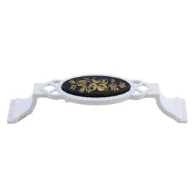 Badem10 Palmira Mutfak Dolabı Çekmece Dolap Kapak Beyaz 96 mm Metal Kulp