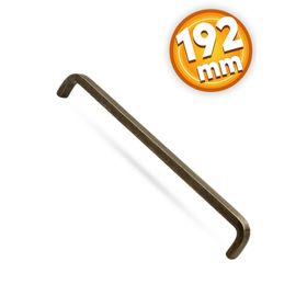Badem10 Paris Çekmece Dolap Kapak 192 mm Antik Sarı Metal Kulp