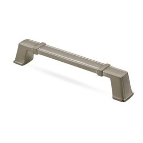 Badem10 Passage 128 mm İnox Metal Çekmece Dolap Kapak Kulbu