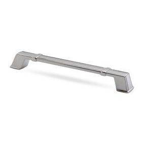 Badem10 Passage 192 mm Parlak Krom Metal Çekmece Dolap Kapak Kulbu
