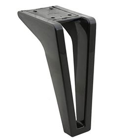 Badem10 Penta Lüks 18 cm Siyah Baza Mobilya Kanepe Sehpa TV Ünitesi Koltuk Ayağı