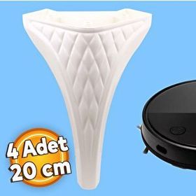 Badem10 Petek Lüks 20 cm 4 Adet Mobilya Ayak Kanepe Sehpa TV Ünitesi Koltuk Puf Ayağı