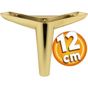 Badem10 Piko Lüks 12 cm Gold Altın Baza Mobilya Kanepe Sehpa TV Ünitesi Koltuk Ayağı