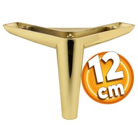 Badem10 Piko Lüks 12 cm Gold Altın Baza Mobilya Kanepe Sehpa TV Ünitesi Koltuk Ayağı