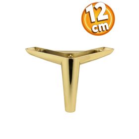 Badem10 Piko Lüks 12 cm Gold Altın Baza Mobilya Kanepe Sehpa TV Ünitesi Koltuk Ayağı
