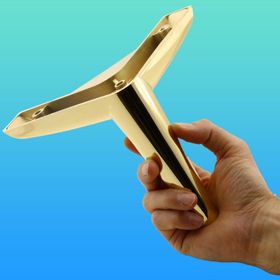 Badem10 Piko Lüks 14 cm Gold Altın Baza Mobilya Kanepe Sehpa TV Ünitesi Koltuk Ayağı