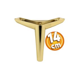 Badem10 Piko Lüks 14 cm Gold Altın Baza Mobilya Kanepe Sehpa TV Ünitesi Koltuk Ayağı