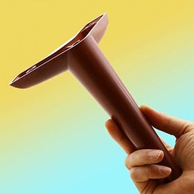 Badem10 Piko Lüks 19 cm Ahşap Desenli Kahve Baza Mobilya Kanepe Sehpa TV Ünitesi Koltuk Ayağı