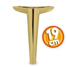 Badem10 Piko Lüks 19 cm Gold Altın Baza Mobilya Kanepe Sehpa TV Ünitesi Koltuk Ayağı