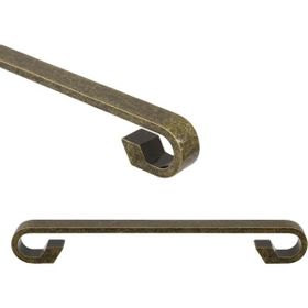 Badem10 Piyano Mobilya Antik Sarı Metal 128 mm Dolap Kapak Çekmece Kulbu
