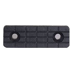 Badem10 Plastik Ayak Baza Pabucu 10x5 cm Siyah Denge Çubuğu Takozu