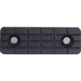 Badem10 Plastik Ayak Baza Pabucu 10x5 cm Siyah Denge Çubuğu Takozu