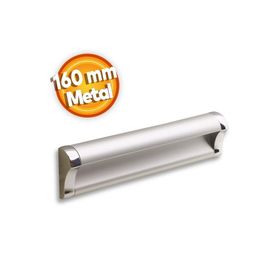 Badem10 Plus Dolap Kapak Çekmece 160 mm Mat Krom Metal Kulp
