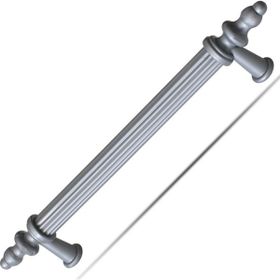 Badem10 Polavit Çekmece Mutfak Dolap Kapak 128 mm Gri Sert Plastik Kulp