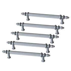 Badem10 Polavit Çekmece Mutfak Dolap Kapak 160 mm Gri Sert Plastik Kulp
