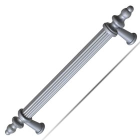 Badem10 Polavit Çekmece Mutfak Dolap Kapak 160 mm Gri Sert Plastik Kulp