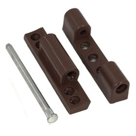 Badem10 Pvc 100 mm Koyu Kahverengi Pimapen Kapı Pencere Menteşesi