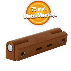 Badem10 Pvc 75 mm Açık Kahverengi Metal Pimapen Pencere Menteşesi