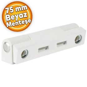 Badem10 Pvc 75 mm Beyaz Pimapen Pencere Menteşesi