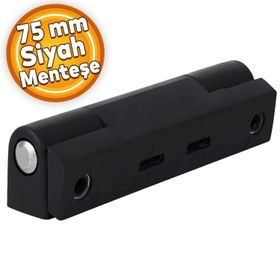 Badem10 Pvc 75 mm Siyah Pimapen Pencere Menteşesi