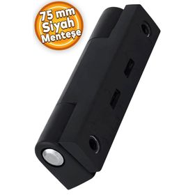 Badem10 Pvc 75 mm Siyah Pimapen Pencere Menteşesi