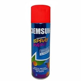 Badem10 RAL3020 Parlak Kırmızı 200 ml Demsun Akrilik Efektli Sprey Boya
