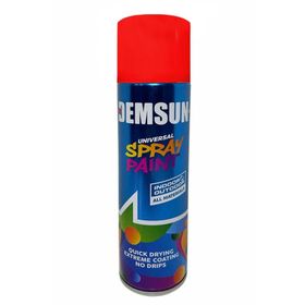 Badem10 RAL3020 Parlak Kırmızı 200 ml Demsun Akrilik Efektli Sprey Boya