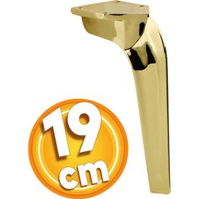 Badem10 Repla Lüks 19 cm Gold Altın Baza Mobilya Kanepe Sehpa TV Ünitesi Koltuk Ayağı