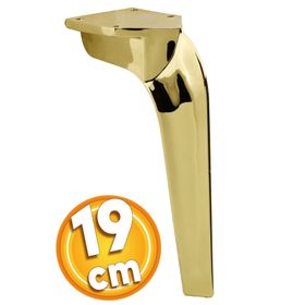 Badem10 Repla Lüks 19 cm Gold Altın Baza Mobilya Kanepe Sehpa TV Ünitesi Koltuk Ayağı
