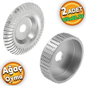 Badem10 Rodex 115 mm Oval Çukurlu Ahşap Kesici