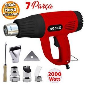 Badem10 Rodex RDX303A 2 Kademeli 2000W Sıcak Hava Tabancası