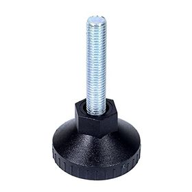 Badem10 Rotil M10 55 mm 8 cm Siyah Profil Ayağı