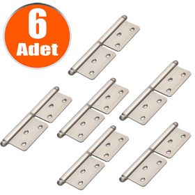Badem10 Saten 12 cm 6 adet Yönsüz Cerman Menteşe