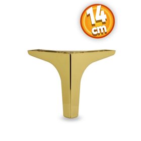 Badem10 Sedef Lüks 14 cm Gold Altın Baza Mobilya Kanepe Sehpa TV Ünitesi Koltuk Ayağı