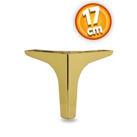 Badem10 Sedef Lüks 17 cm Gold Altın Baza Mobilya Kanepe Sehpa TV Ünitesi Koltuk Ayağı