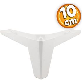 Badem10 Sedir Lüks 10 cm Beyaz Baza Mobilya Kanepe Sehpa TV Ünitesi Koltuk Ayağı