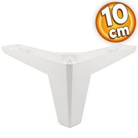 Badem10 Sedir Lüks 10 cm Beyaz Baza Mobilya Kanepe Sehpa TV Ünitesi Koltuk Ayağı