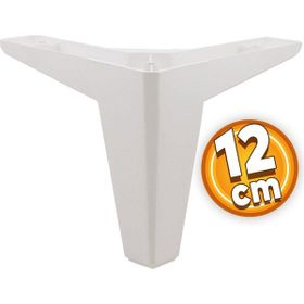 Badem10 Sedir Lüks 12 cm Beyaz Baza Mobilya Kanepe Sehpa TV Ünitesi Koltuk Ayağı