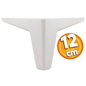 Badem10 Sedir Lüks 12 cm Beyaz Baza Mobilya Kanepe Sehpa TV Ünitesi Koltuk Ayağı