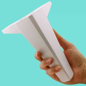 Badem10 Sedir Lüks 18 cm Beyaz Baza Mobilya Kanepe Sehpa TV Ünitesi Koltuk Ayağı