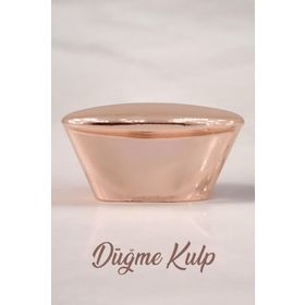 Badem10 Set Düğme Bakır Metal Kulp Tek Vidalı Çekmece Dolap Kapak Kulbu