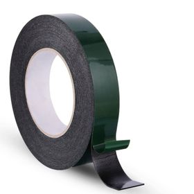 Badem10 Siyah 25 mm 10 mt Eva Montaj Çift Taraflı Köpük Bant