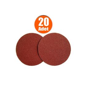 Badem10 Spiral Avuç Taşlama 115 mm 20 Adet Cırt Zımpara