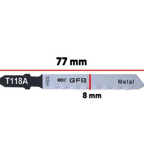 Badem10 T118A Gfb Metal Kesim Dekupaj Testere Bıçağı Bıçak