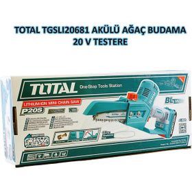 Badem10 TGSLI20681 20 V Li-on Çift Akülü Total Zincirli Testere