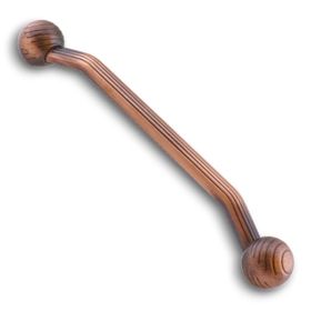 Badem10 Topuz Mobilya Mutfak Dolabı Çekmece Dolap Kapak Antik Bakır 160 mm Metal Kulp